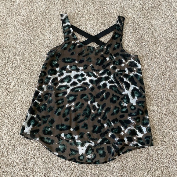 Chloe K Nordstrom leopard top XS - Picture 1 of 6